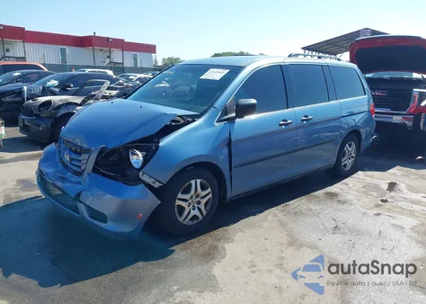 2010 Honda Odyssey Lx из США, поврежденный, VIN 5FNRL3H27AB035143